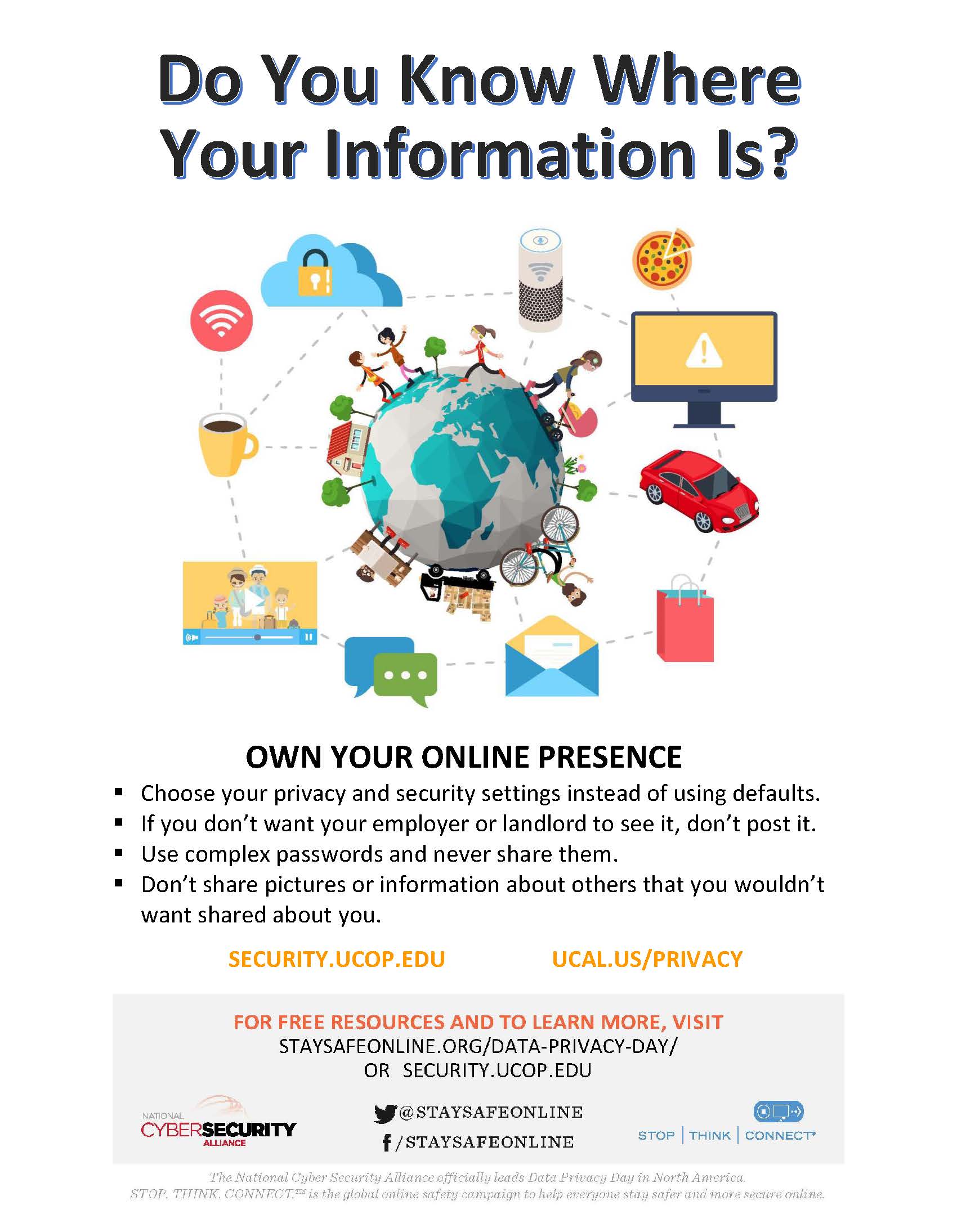 Poster: Do you know where your information is?