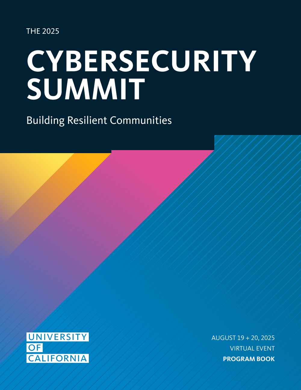 Cover of program book