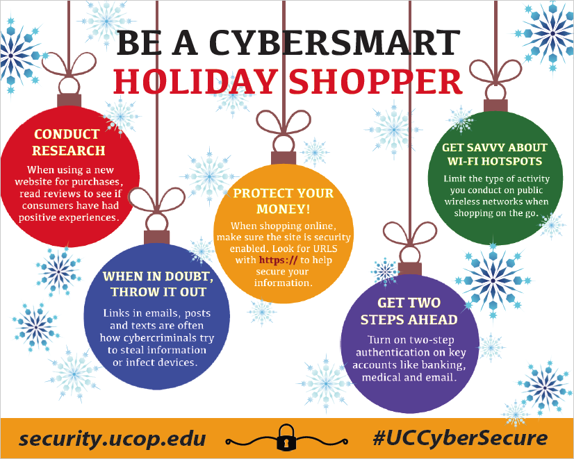 Flyer: Be a Cybersmart Holiday Shopper