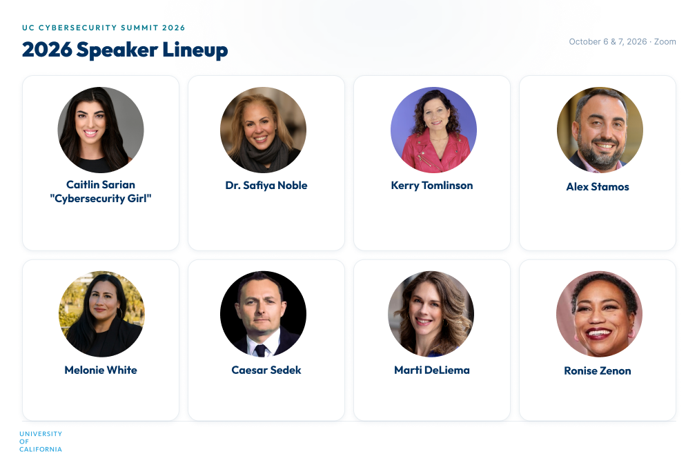 2026 Cybersecurity Summit Speakers